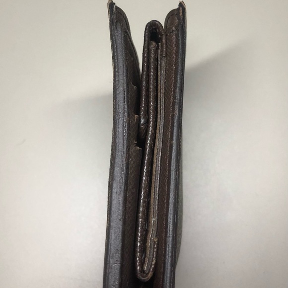 Louis Vuitton Damier Ebene Canvas Leather Marco Bifold Wallet - Picture 9 of 9